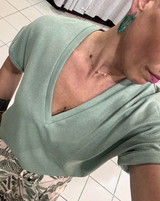 Tee-shirt VERT SAUGE