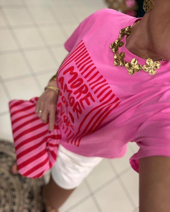 Tee-shirt ROSE FUCHSIA