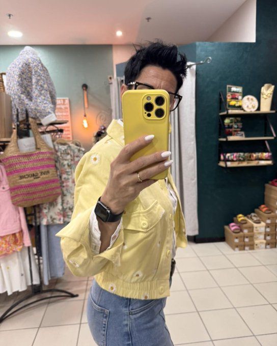 Veste AURORA JAUNE PÂLE