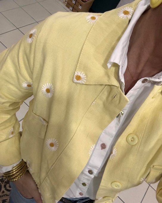 Veste AURORA JAUNE PÂLE