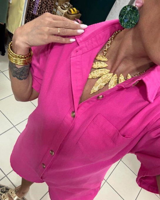 Combi-short Fuchsia