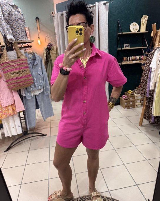 Combi-short Fuchsia
