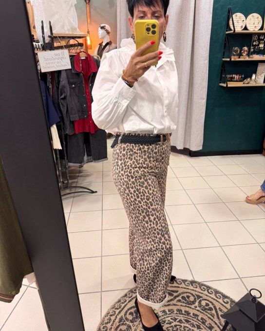 Pantalon Barrel Léo
