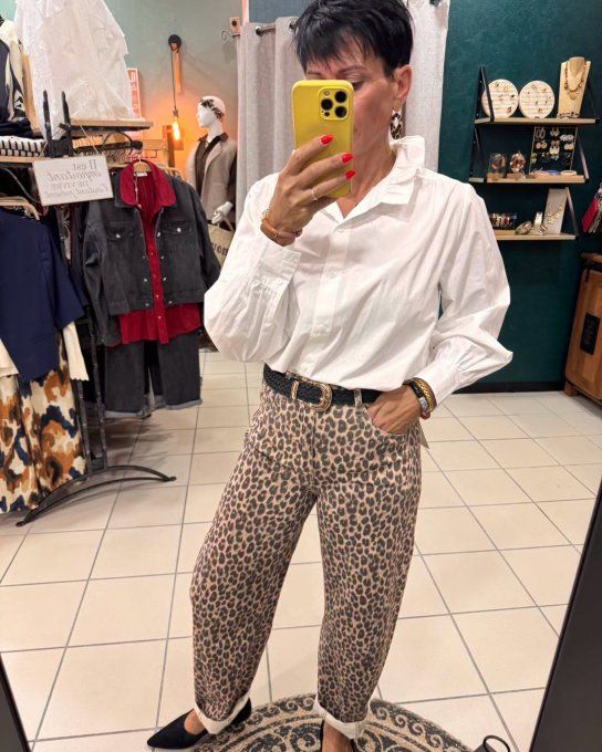 Pantalon Barrel Léo
