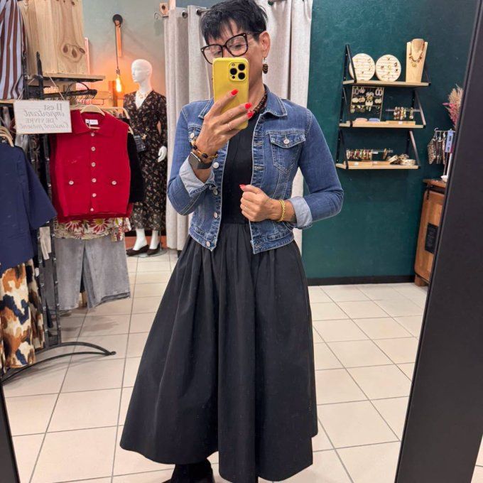 Robe SÉGOLÈNE Noire