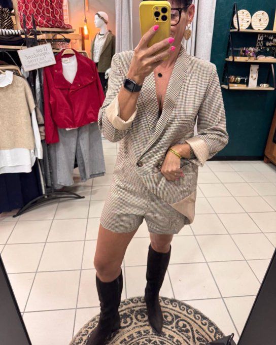 Combishort blazer