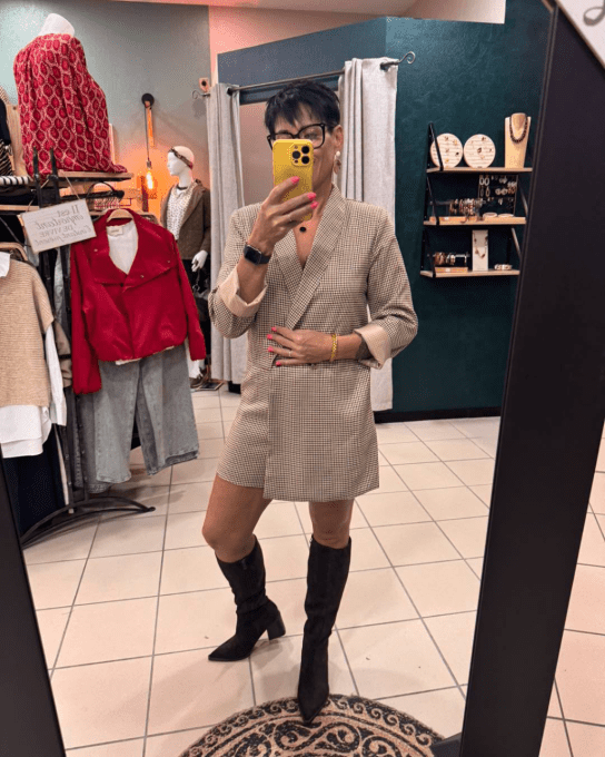Combishort blazer