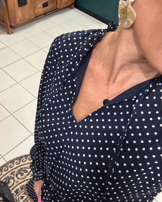 Robe JUSTINE bleu marine