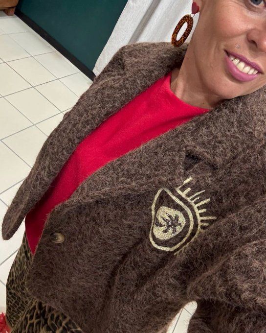 Pull Samia rouge