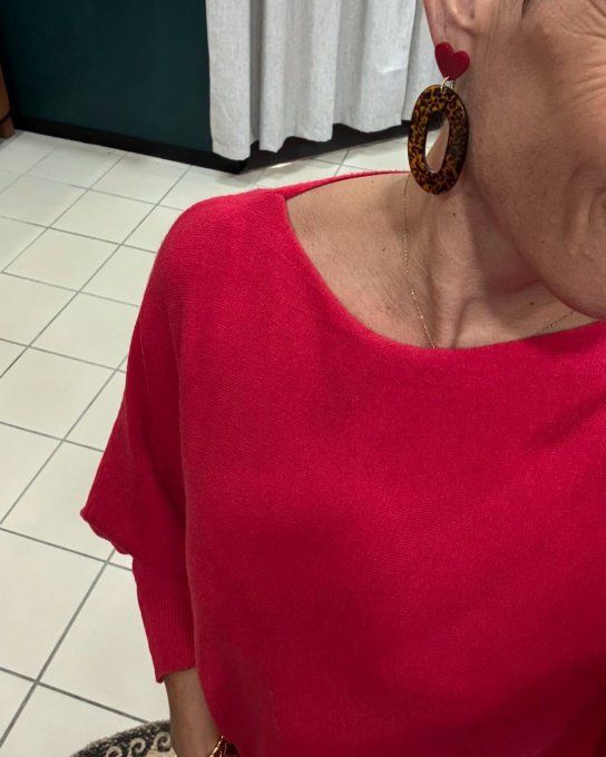 Pull Samia rouge