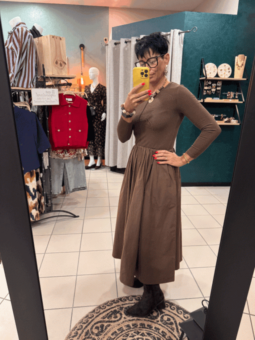 Robe SÉGOLÈNE café