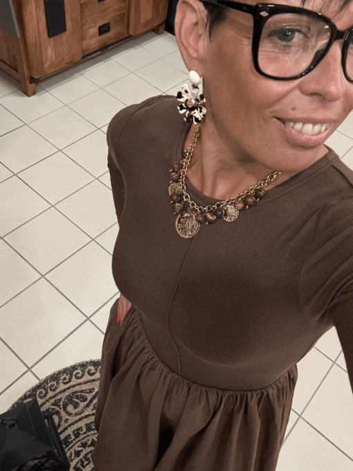 Robe SÉGOLÈNE café