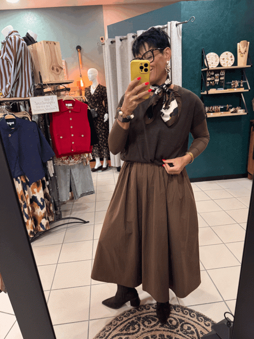 Robe SÉGOLÈNE café