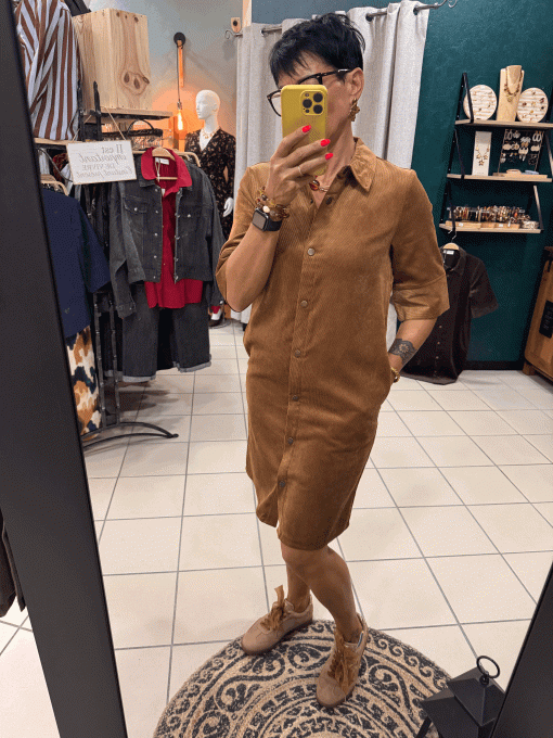 Robe Stéphanie Camel