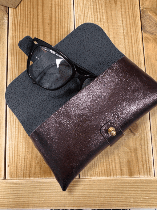 Etui à lunettes Irisé Choco