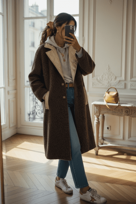Manteau Milano Choco