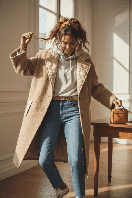 Manteau Milano Beige