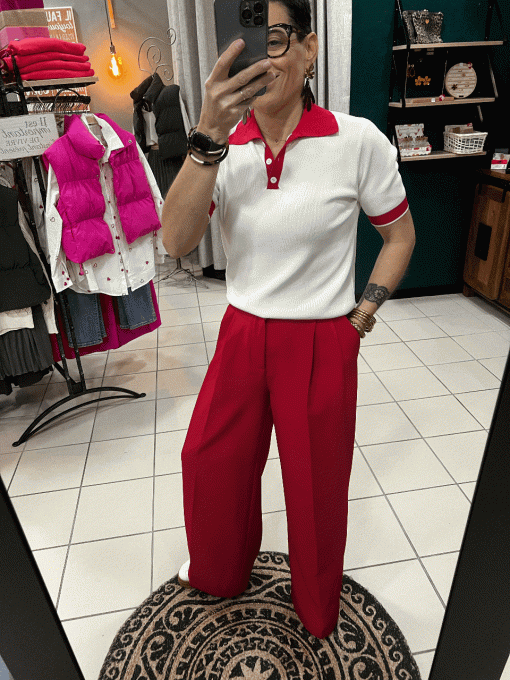 Pantalon rouge