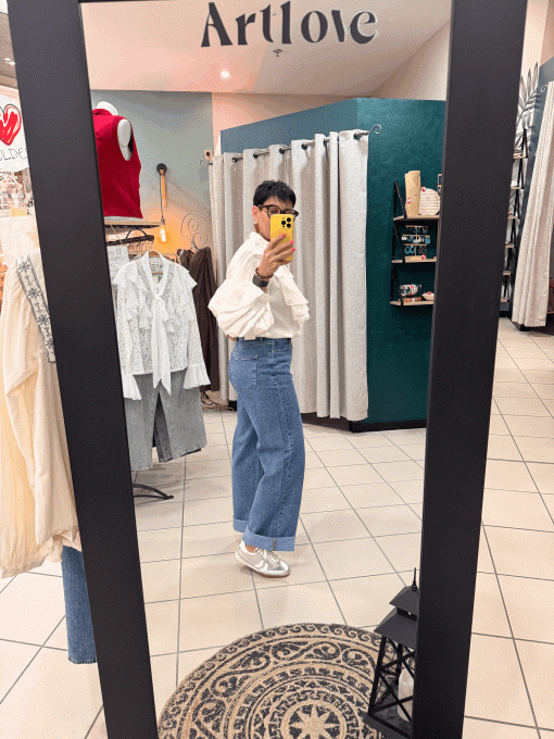 Jeans High Waist Stone