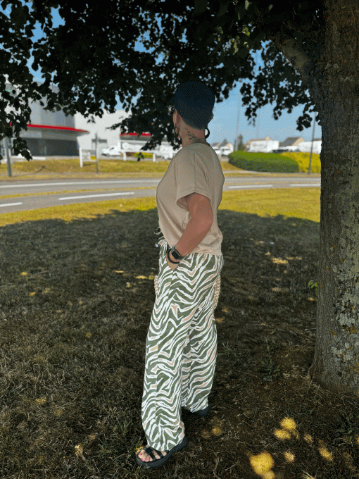 Pantalon Zébré