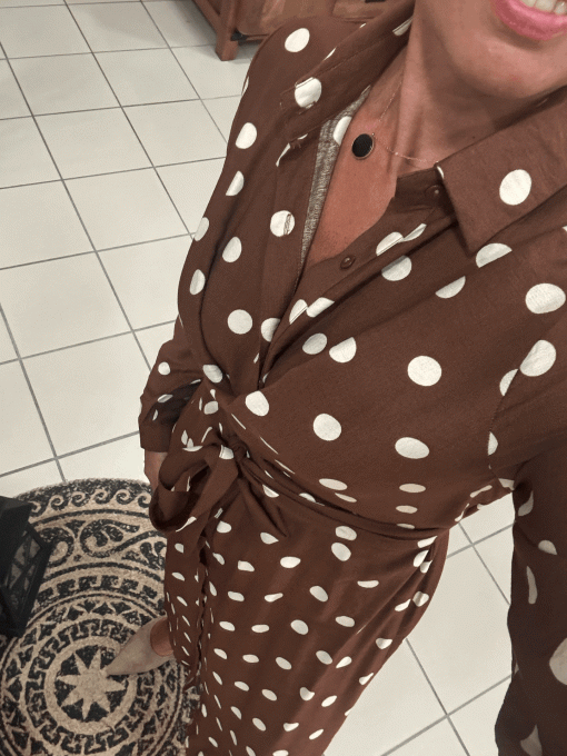 Robe Manon Café