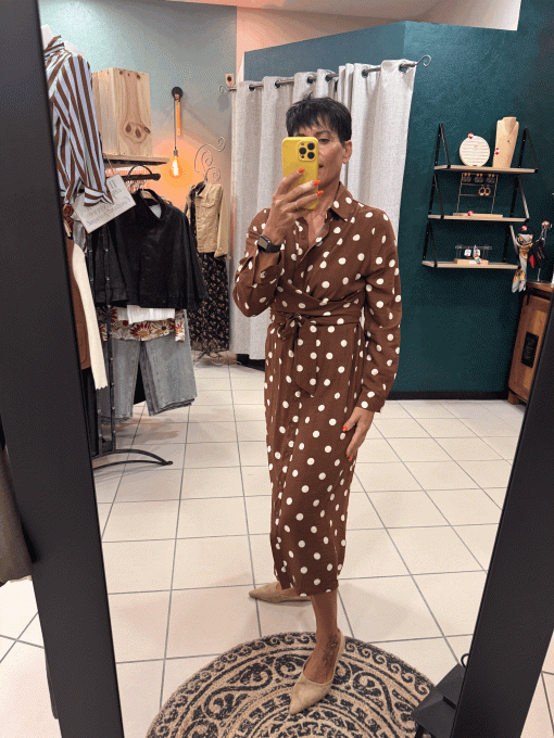 Robe Manon Bordeaux