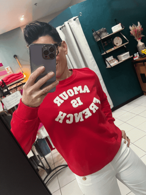 Sweat Amour is French 