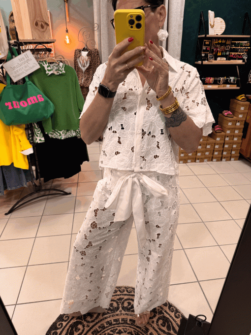Pantalon Wally Blanc