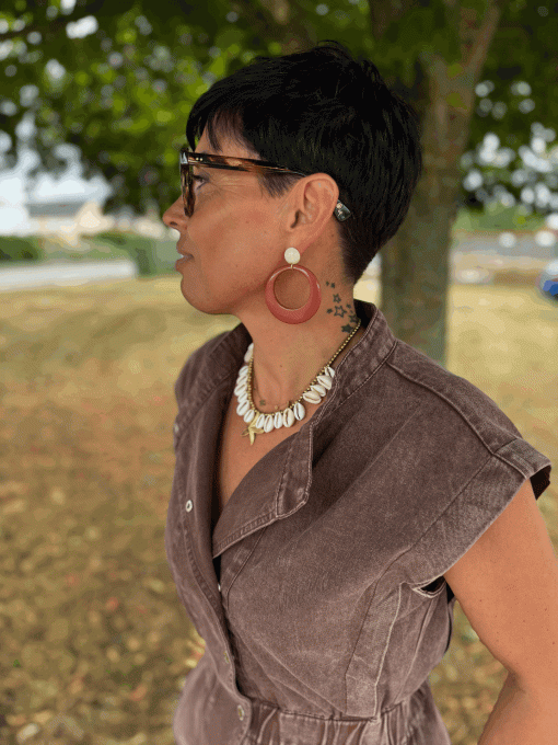 Combinaison Astrid chocolat