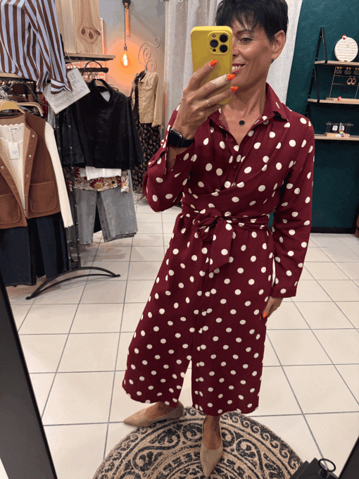 Robe Manon Bordeaux