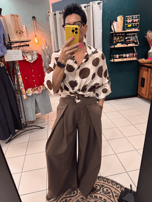 Pantalon Paul Chocolat