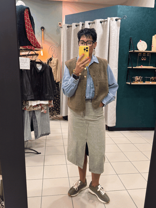Gilet Doudou Kaki