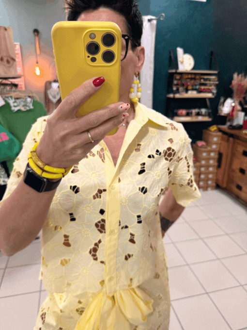 Chemise Ninon Jaune