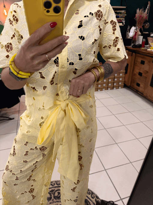 Pantalon Wally Jaune