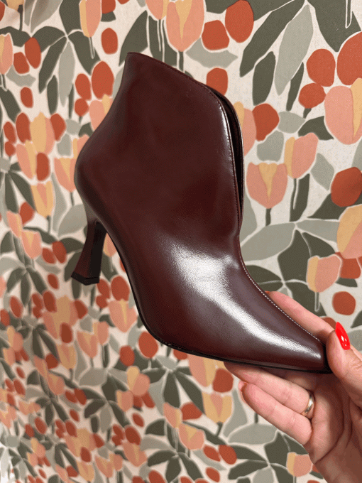 Bottines Lisa Bordeaux