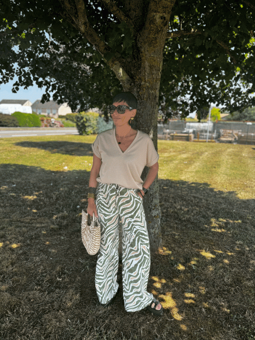 Pantalon Zébré