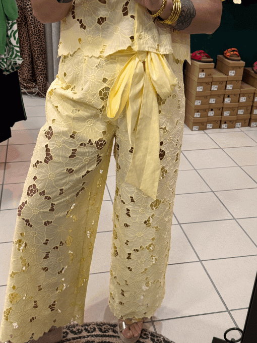 Pantalon Wally Jaune