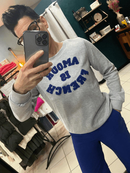 Sweat Amour is French