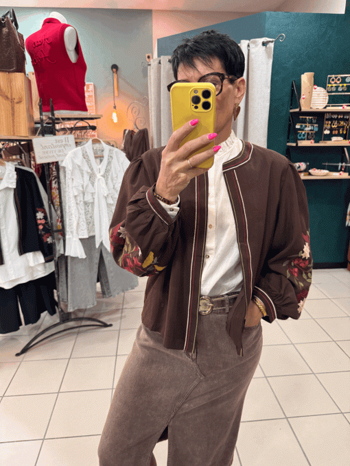 Veste Bombers Choco