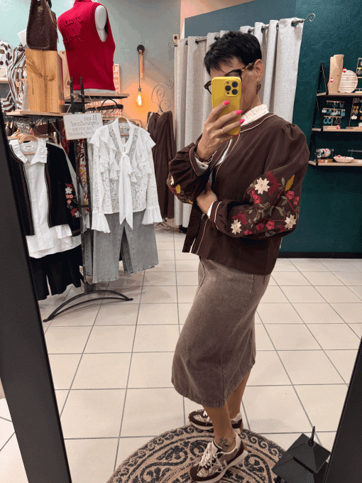 Veste Bombers Choco