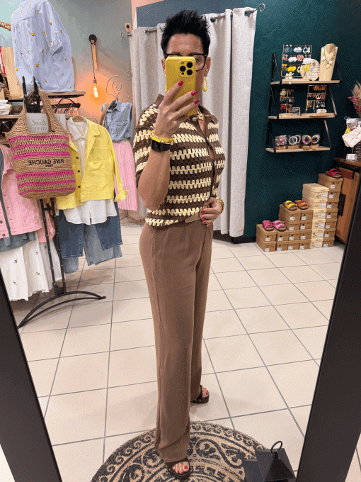 Pantalon LOUIS Choco