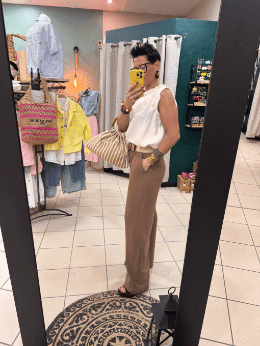 Pantalon LOUIS Choco