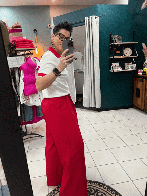 Pantalon rouge